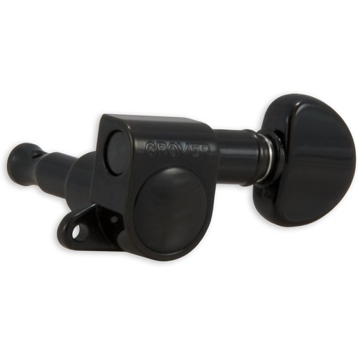 [205BC6] Guitar Tech Grover Mini Machine Set-BLK Chrome