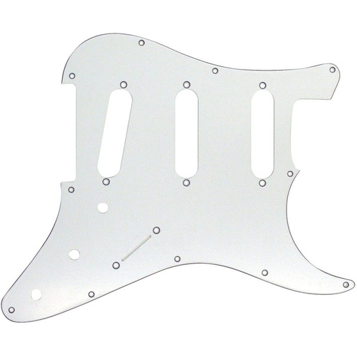 [GT553] Guitar Tech ST Scratchplate - White