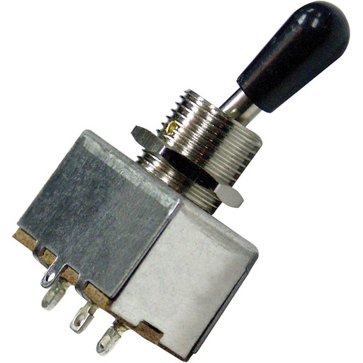 [GT541] Guitar Tech 3 Way Toggle Switch-Black-TW3