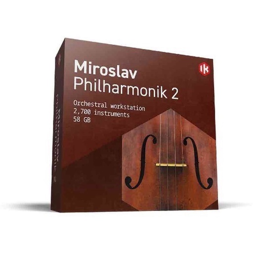 [IKMMIROCROSS] IK Multimedia Miroslav Philharmonik 2 Crossgrade (Boxed)