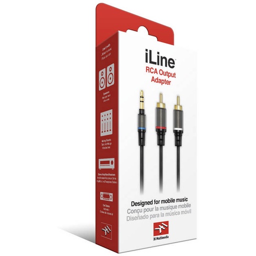 [IKMILINERCAS] IK Multimedia iLine - RCA Output Adapter