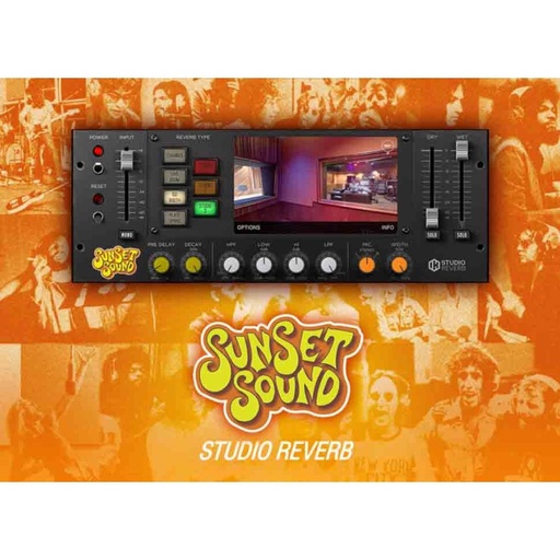 [IKMTR500SSSRDD] IK Multimedia Sunset Studio Reverb (Download)