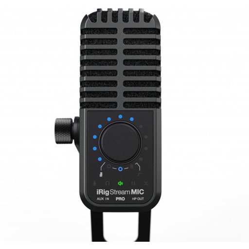 [IKMIRIGSTRMMICPRO] IK Multimedia Compact Multi-Pattern Microph. & Stereo/4-Channel Audio Interface