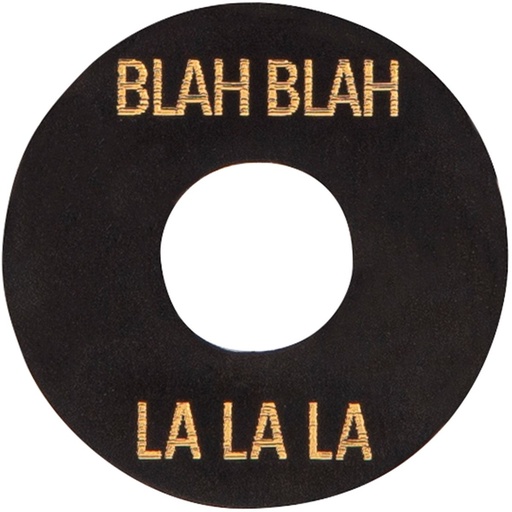 [JDC13] Joe Doe Poker Chip In Aged Black - Blah - Lalala