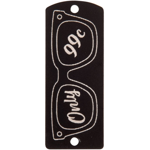 [JDT05] Joe Doe Truss Rod Cover In Aged Black - Cheap Sunglasses