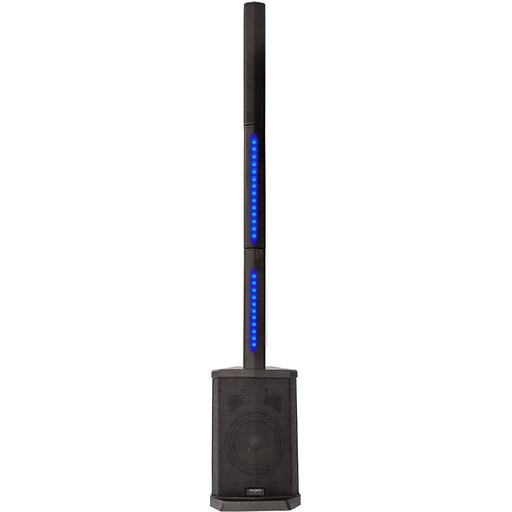 [KMPA600] Kam Tower PA System w/ Lighting &amp;amp; Carry Bag