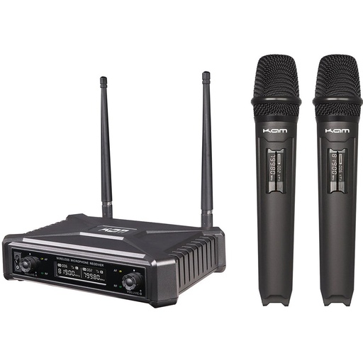 [KWM11PRO] Kam Radiomic Fixed Frequency ONE Channel Two Mic