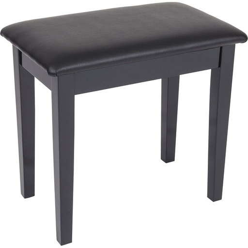 [KPB01BK] Kinsman Piano Bench - w/ Storage - Satin Black