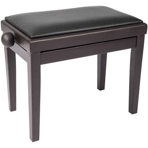 [KPB03BRN] Kinsman Adjustable Piano Bench - Satin Brown