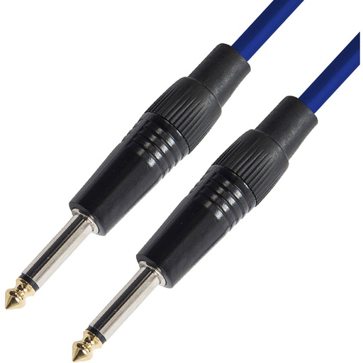 [KSGC10BL] Kinsman Standard Instrument Cable Jack To Jack - 10FT - Blue