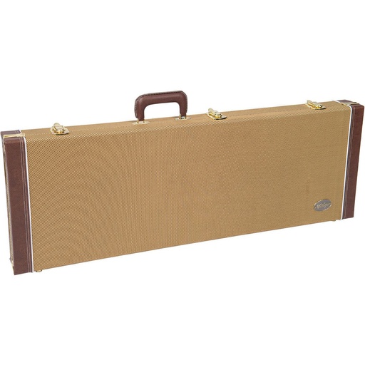 [VDX08] Kinsman Vintage Deluxe Tweed Electric Guitar Case