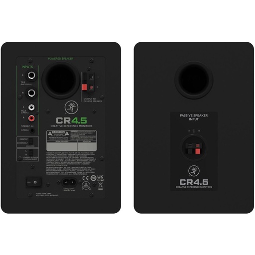 [MA119592] Mackie 4.5 Powered Studio Monitors w/ Tone Control