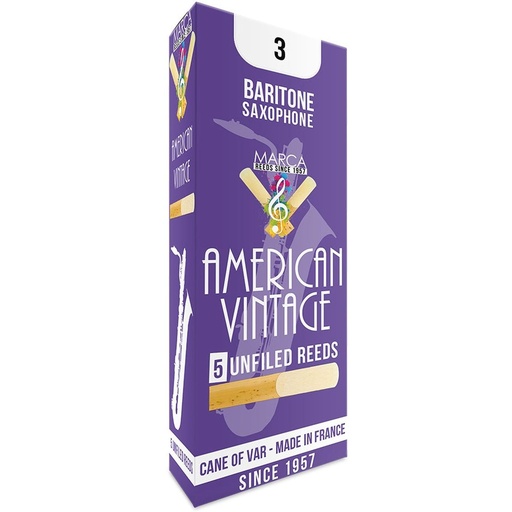 [MAV730] MARCA Reed Saxophone Baritone American Vintage 3 - PK Of 5