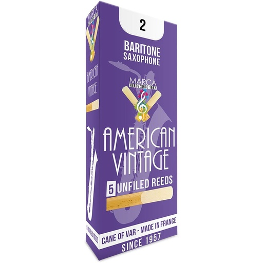 [MAV720] MARCA Reed Saxophone Baritone American Vintage 2 - PK Of 5