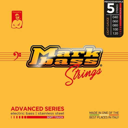 [MB110140] Markbass Strings Advanced Series Strings 3 040 060 080 100 120 MB5ADSS40120LS