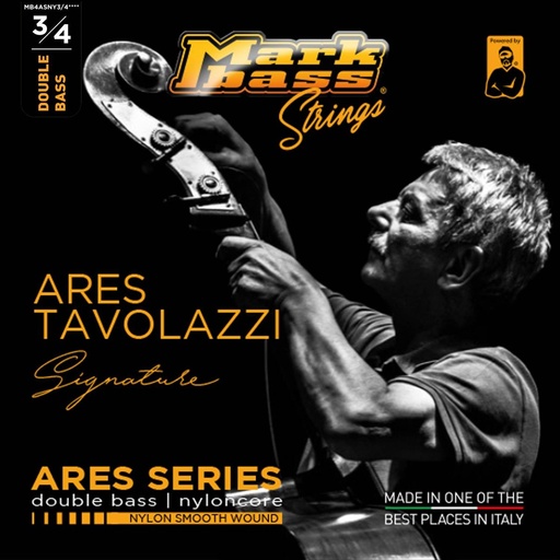 [MB110150] Markbass Strings Double Bass Nyloncore Smooth Wound 3/4 Ares Tavolazzi Signature