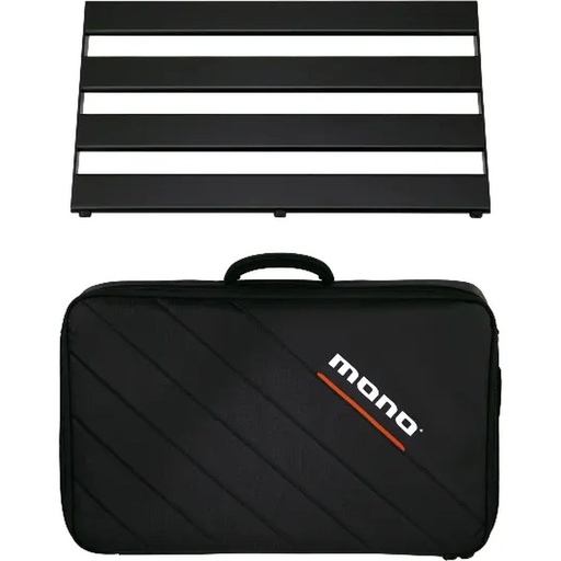 [PFX-PBR-M-BLK-BDL] MONO Pedalboard Rail Medium Black And Stealth Tour Accessory Case Black