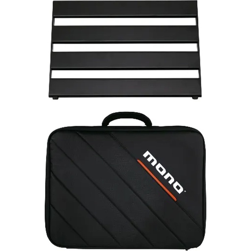 [PFX-PBR-S-BLK-BDL] MONO Pedalboard Rail Small Black And Stealth Club Accessory Case Black