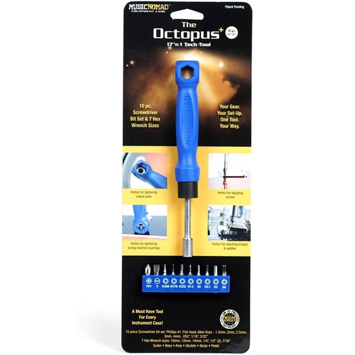 [MN109830] MusicNomad The Octopus 17 &amp;#039;N 1 Tech Tool - MN228