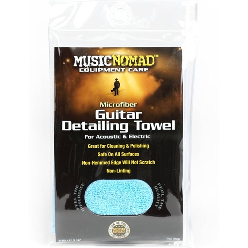 [MN109816] MusicNomad Microfiber Guitar Detailing Towel - MN202