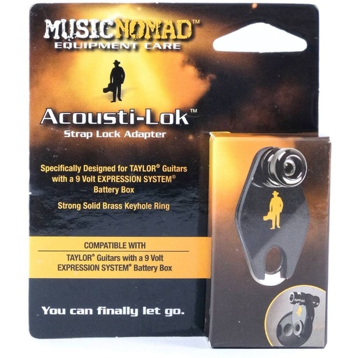 [MN109837] MusicNomad Strap Lock Adapter - MN272