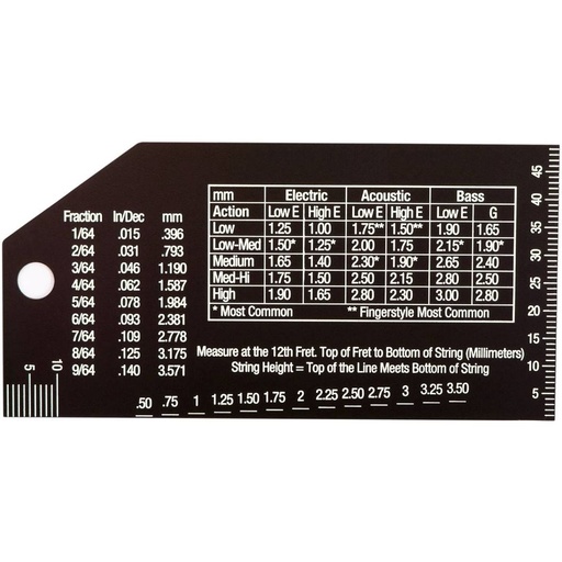 [MN111654] MusicNomad Precision String Action Gauge - MN602