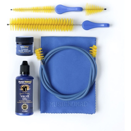[MN113933] MusicNomad Premium Trumpet Care Kit - 6 PC.