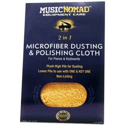 [MN109851] MusicNomad Microfiber Cloth For Pianos &amp;amp; Keyboards - MN230