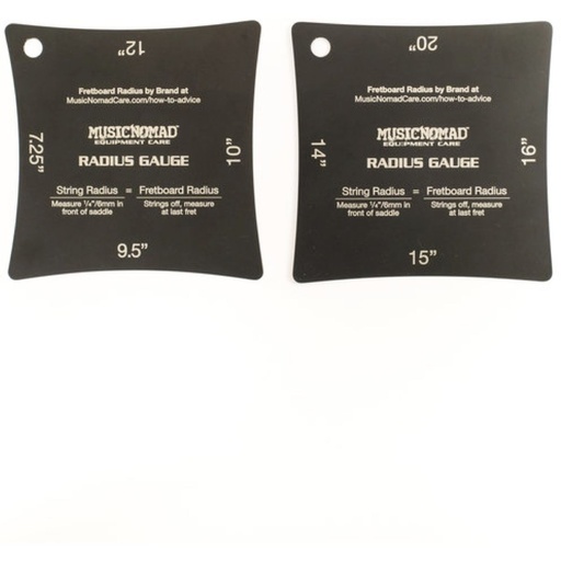 [MN111655] MusicNomad Precision Radius Gauge Set - 2 Pak - MN603