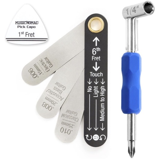 [MN113738] MusicNomad Truss Rod Neck Relief Measure &amp;amp; Adjust Kit For Taylor MN231 + MN600