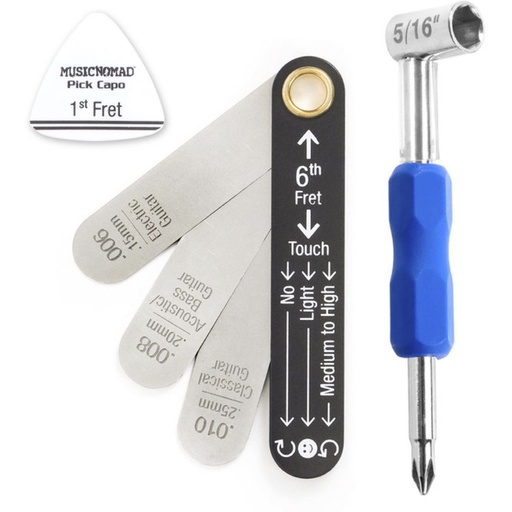 [MN113739] MusicNomad Truss Rod Neck Relief Measure &amp;amp; Adjust Kit For Gibson MN232 + MN600