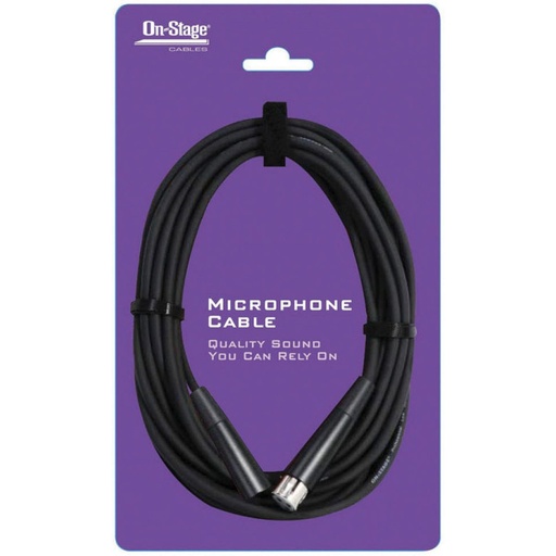 [MC1220] OnStage Microphone Cable - 20FT6M