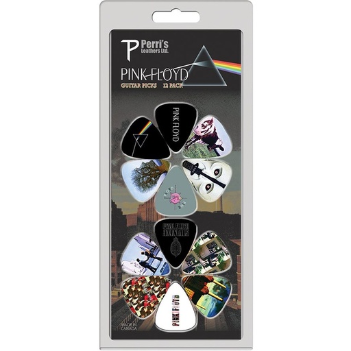 [LP12-PF1] Perris 12 Pack Pink Floyd Picks