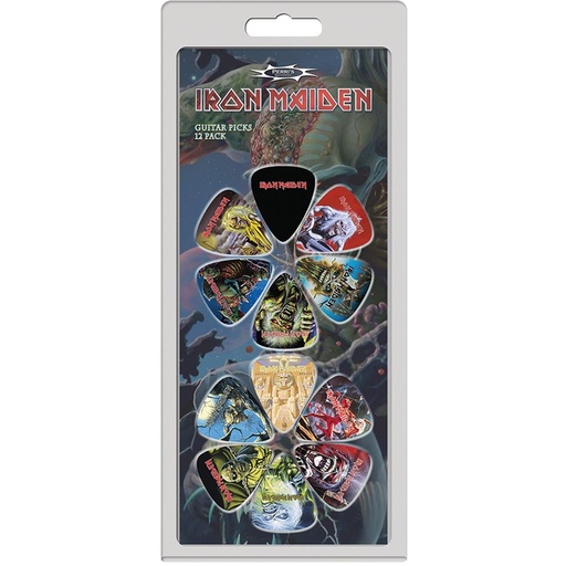 [LP12-INM1] Perris 12 Pack Iron Maiden Picks