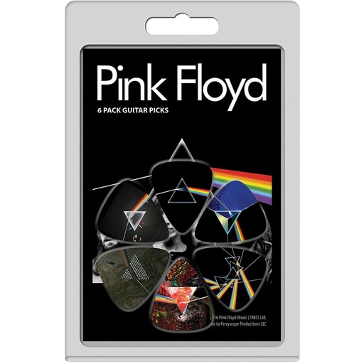 [LP-PF3] Perris 6 Pack Pink Floyd Picks PF3