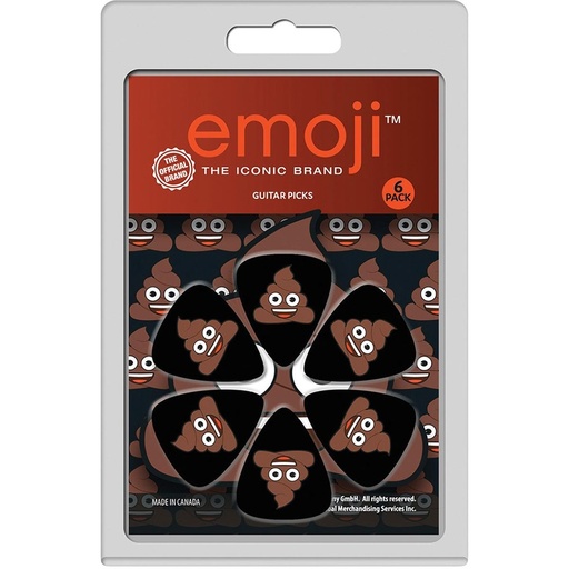 [LP-EMO4] Perris 6 Pack Emoji Picks EMO4