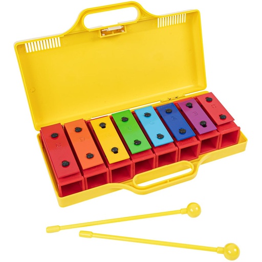 [PP3233] PP Chime Bars 8 Notes - Coloured Keys