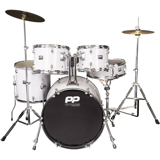 [PP220WH] PP 5PC Fusion Drum Kit-White