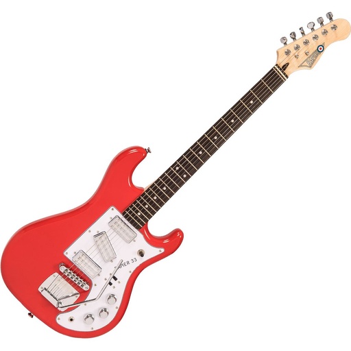 [RAP33FR] Rapier 33 Electric Guitar - Fiesta Red