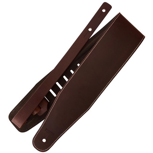 [RI117504] Richter Beavertail Guitar Strap Buffalo Brown