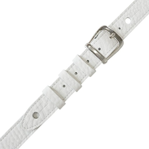 [RI117547] Richter Luxury Guitar Strap Beluga White
