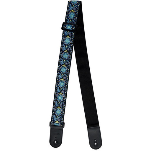 [RI117705] Richter Retro Guitar Strap Blue
