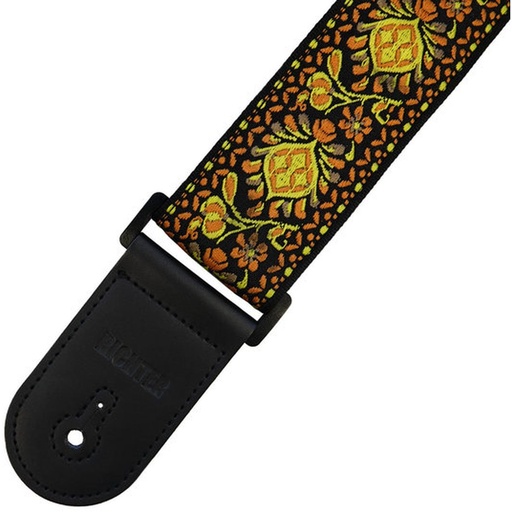 [RI117706] Richter Retro Guitar Strap Yellow