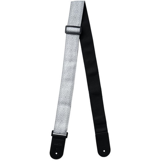 [RI117709] Richter Retro Guitar Strap White / Grey