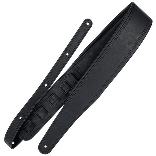 [RI117770] Richter Springbreak I Leatherette Guitar Strap Black
