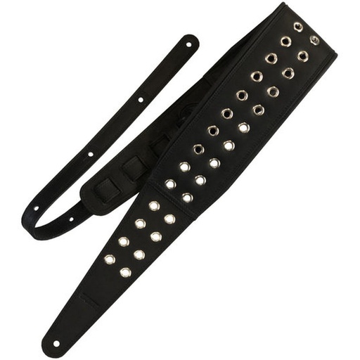 [RI117538] Richter Jeff Loomis Signature Guitar Strap Black