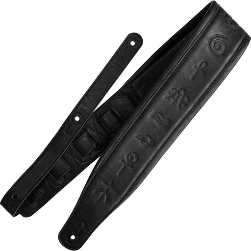 [RI117543] Richter Joeseph Duplantier Signature Guitar Strap Black