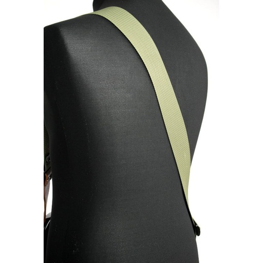 [RI117613] Richter Racoon Guitar Strap Khaki / Brown