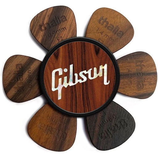 [TH-GIBPP-03] Thalia Capos Gibson Pick Puck - Rosewood w/ Gibson Pearl Logo