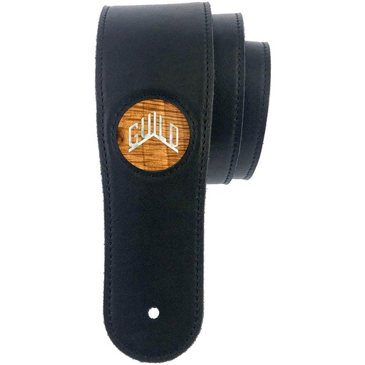[TH-GLDST-04] Thalia Capos Guild 2.5 Black Strap - AAA Hawaiian Koa w/ Guild Pearl Logo